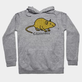 Glitterati Rat Pun Hoodie